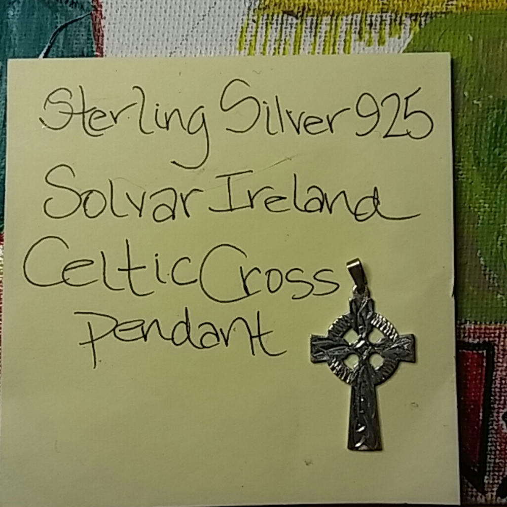 .925 Celtic Cross Pendant